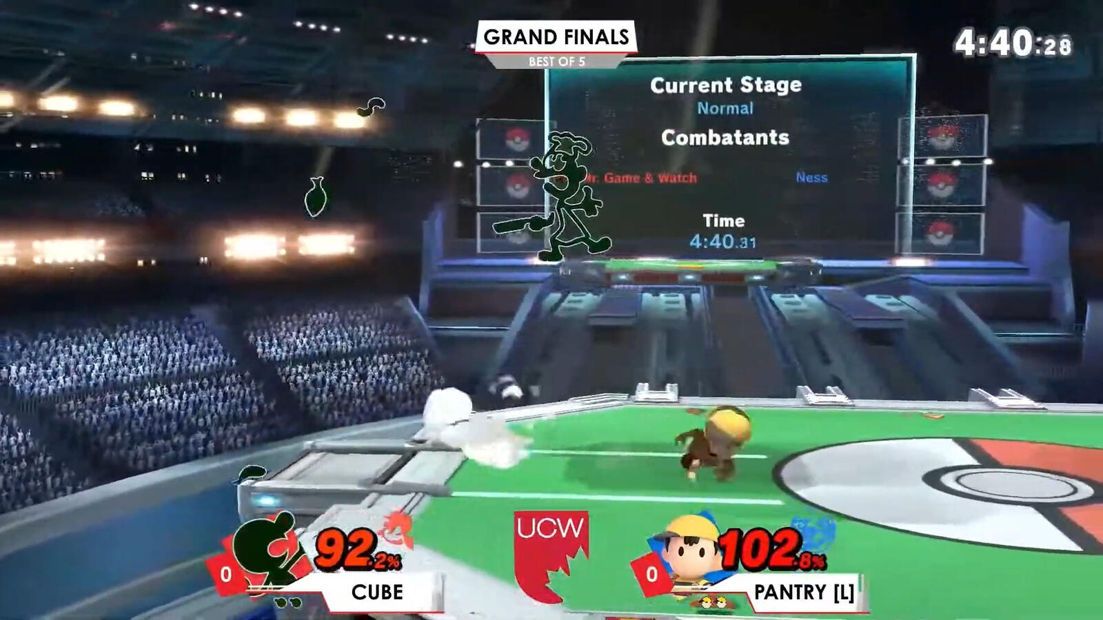 Collegiate Championship Series - SSBU Gameplay overlay