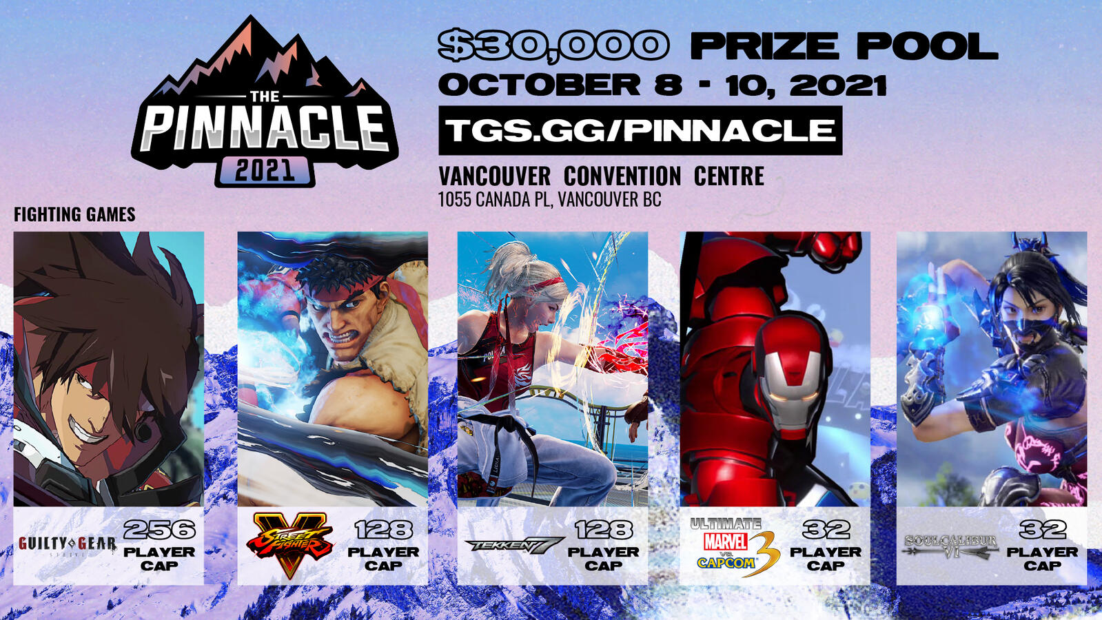 Pinnacle 2021 - Game reveal graphic