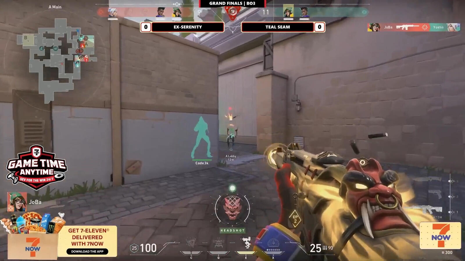 7-Eleven GTAT - Valorant gameplay overlay