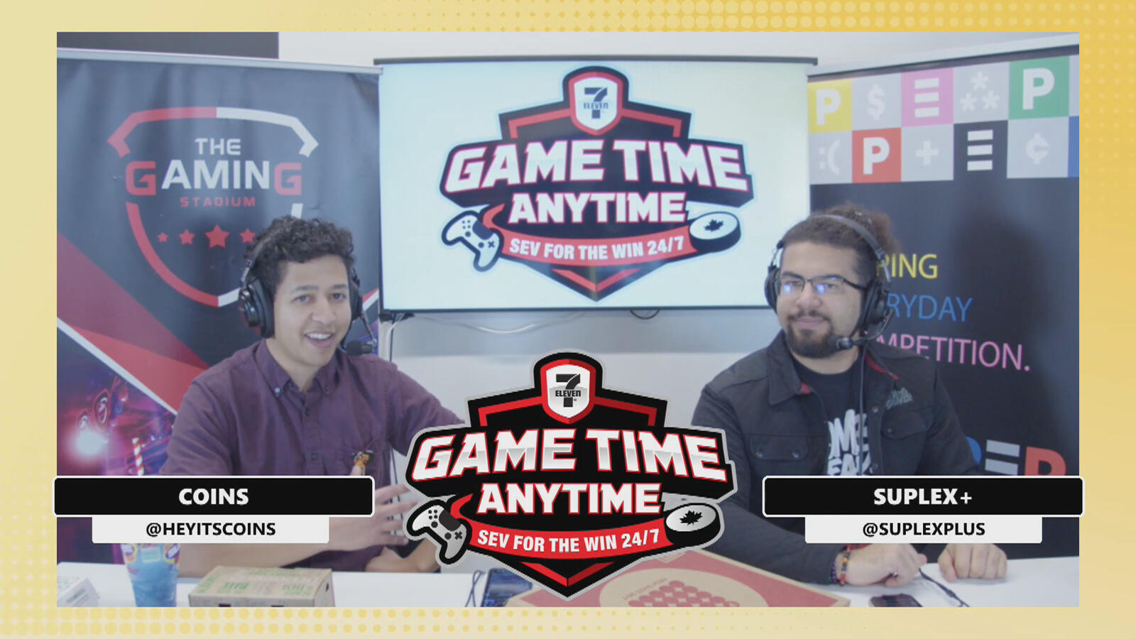 7-Eleven GTAT - Commentator + lower third