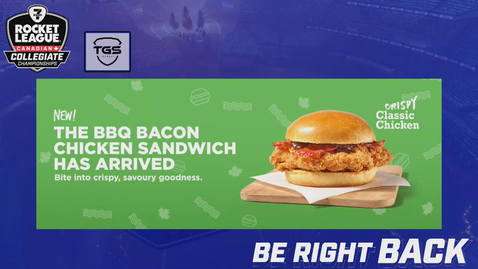 7-Eleven Rocket League - Be right back stream assets