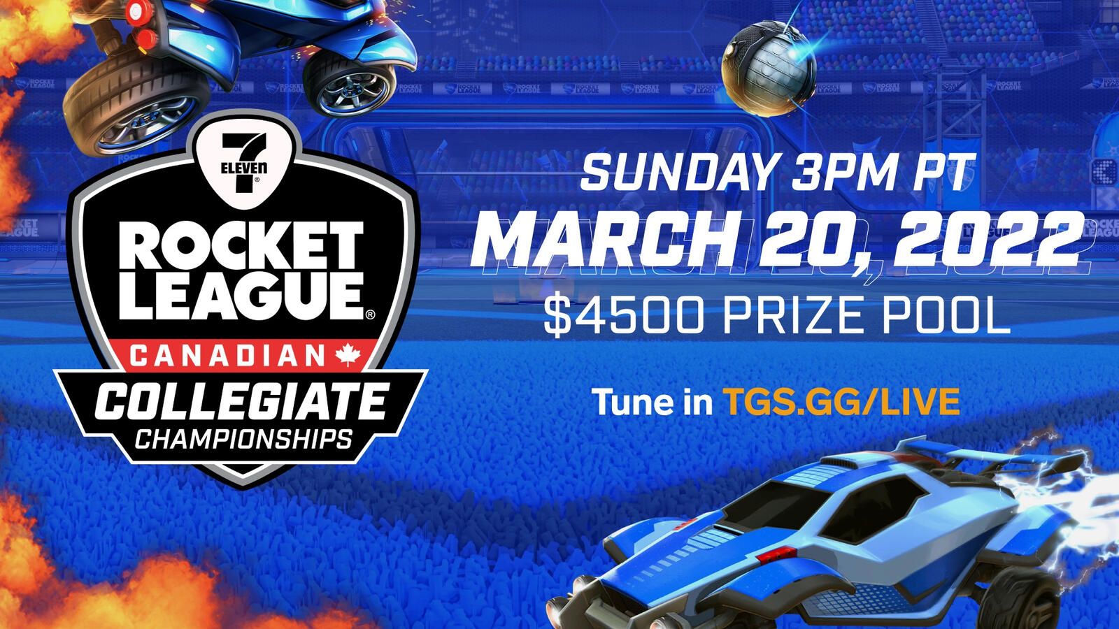 7-Eleven Rocket League Collegiate - Social promo