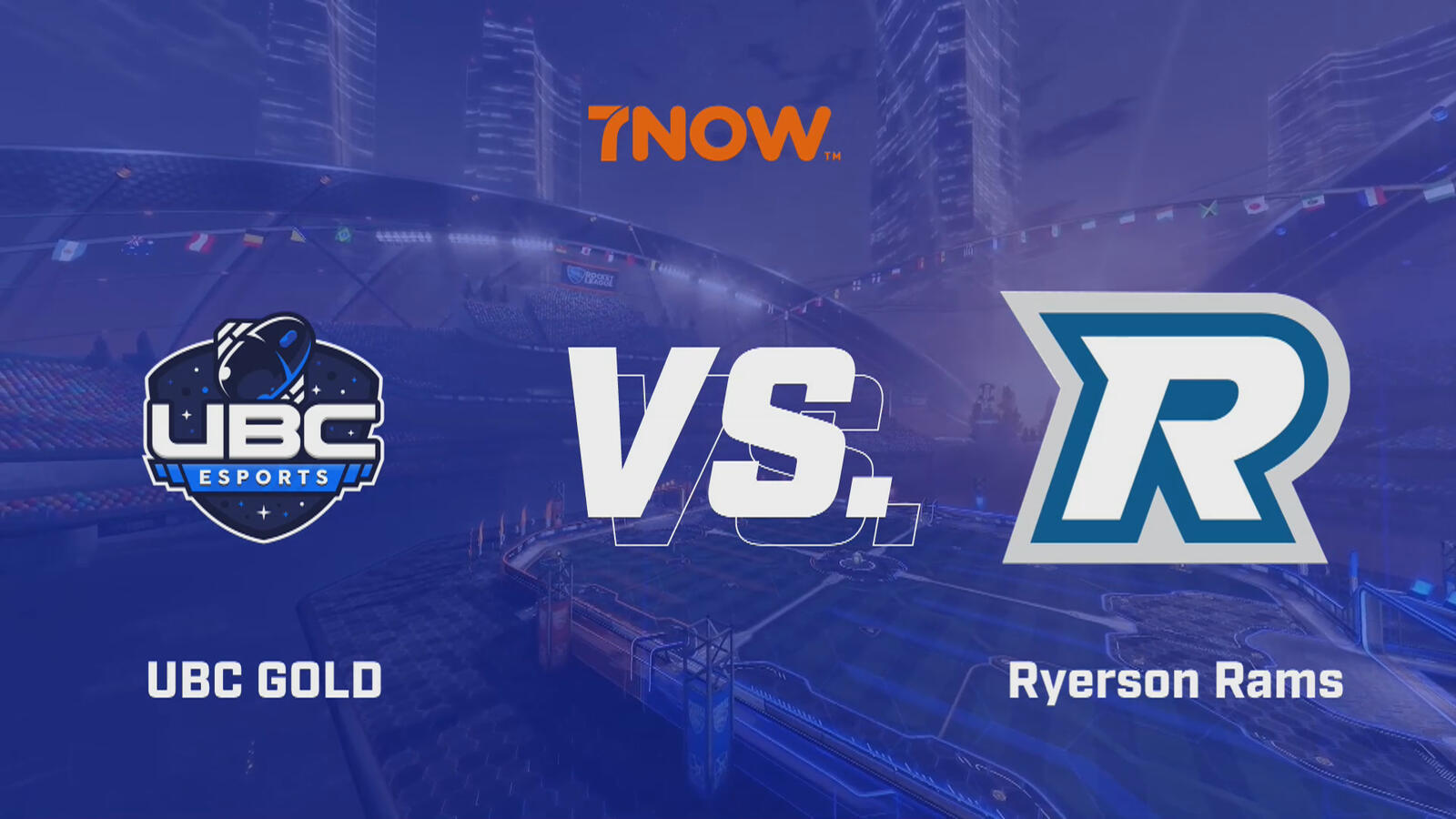 7-Eleven Rocket League Collegiate - Team matchup stream assets