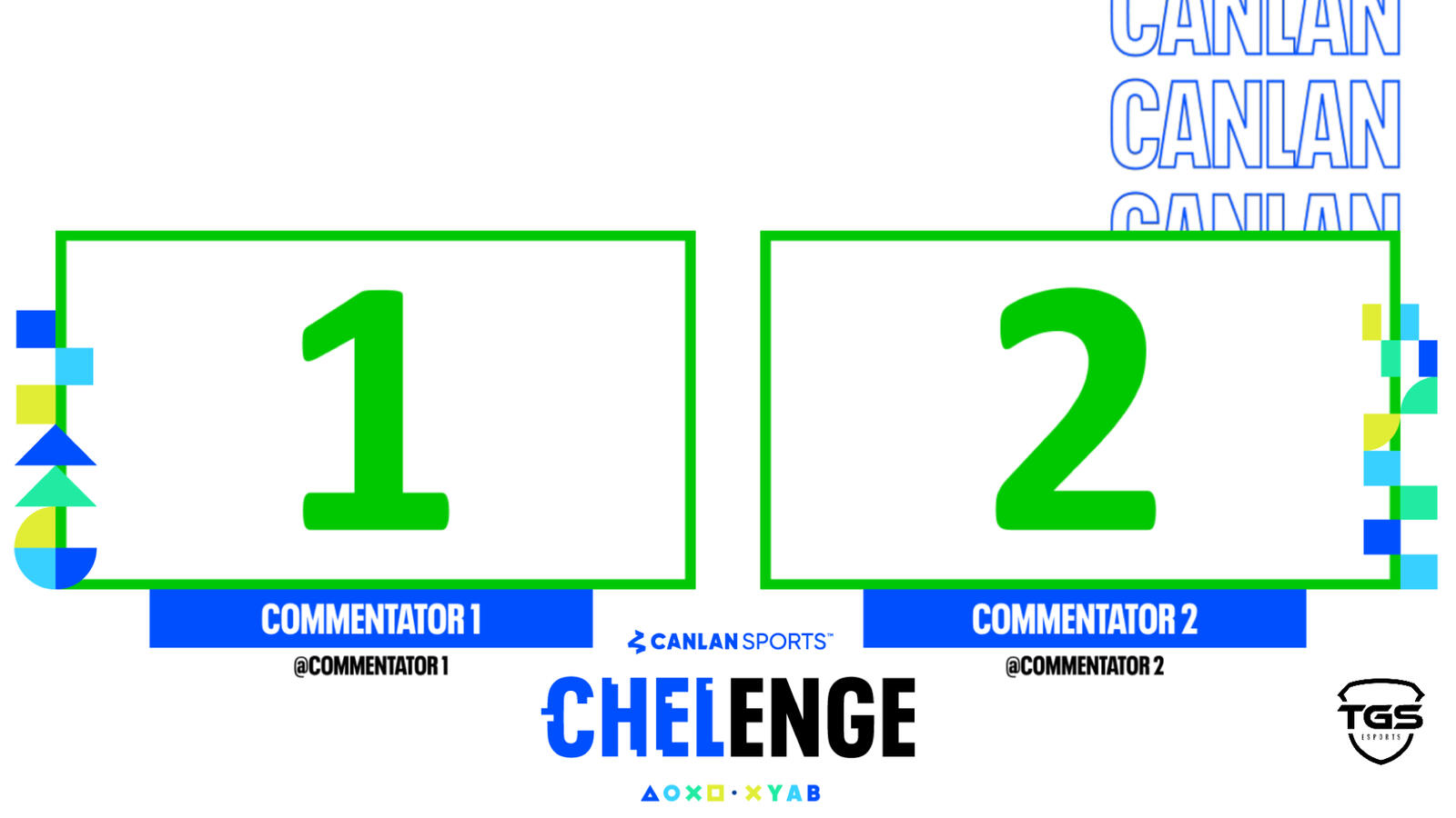 Canlan Chelenge - Commentator 2 box