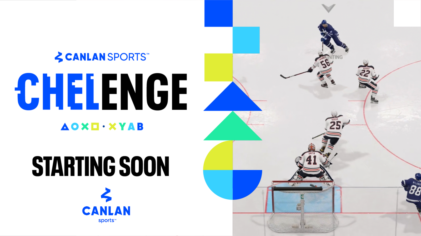 Canlan Chelenge - Starting soon stream assets