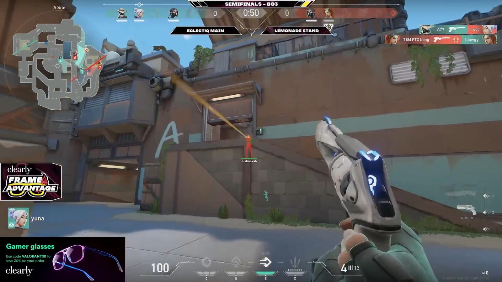 Canlan Chelenge - NHL22 gameplay overlay