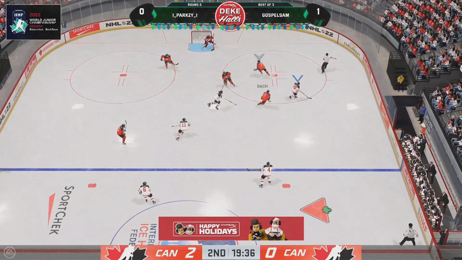 Canlan Chelenge - Commentator 2 box