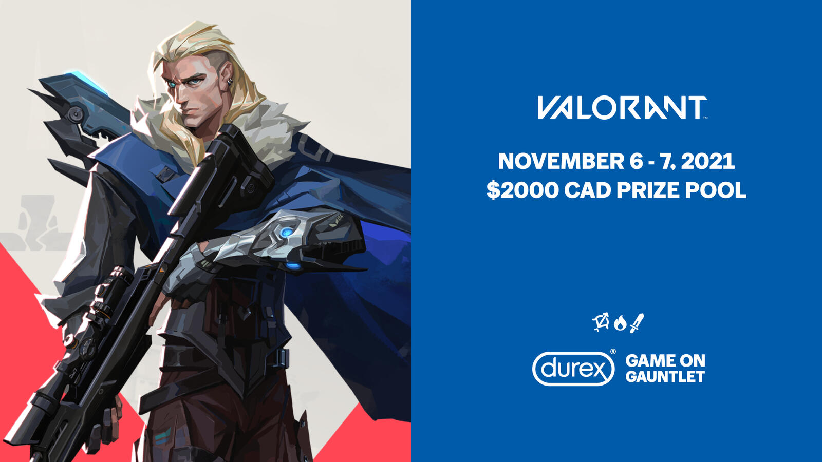 Durex Game On Gauntlet - Valorant social graphic