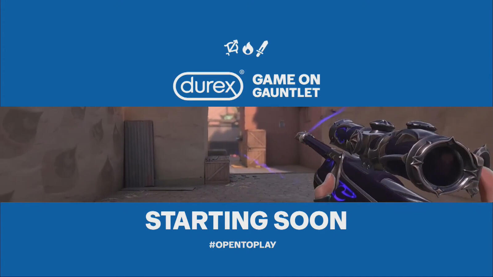 Durex Game On Gauntlet - Starting soon stream asset
