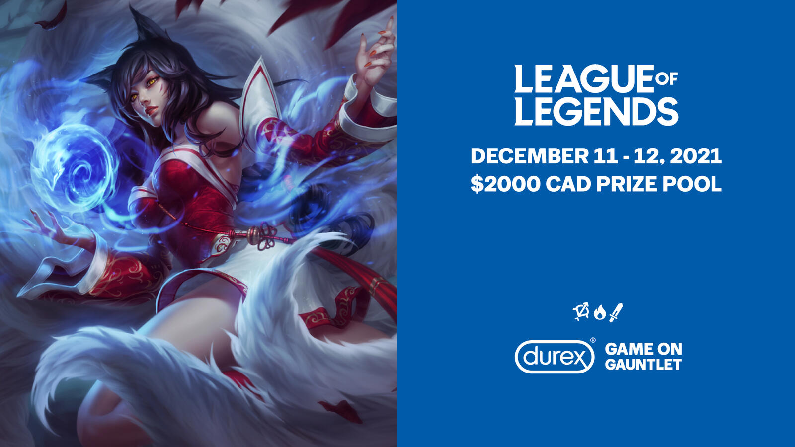 Durex Game On Gauntlet - League of Legends social graphic