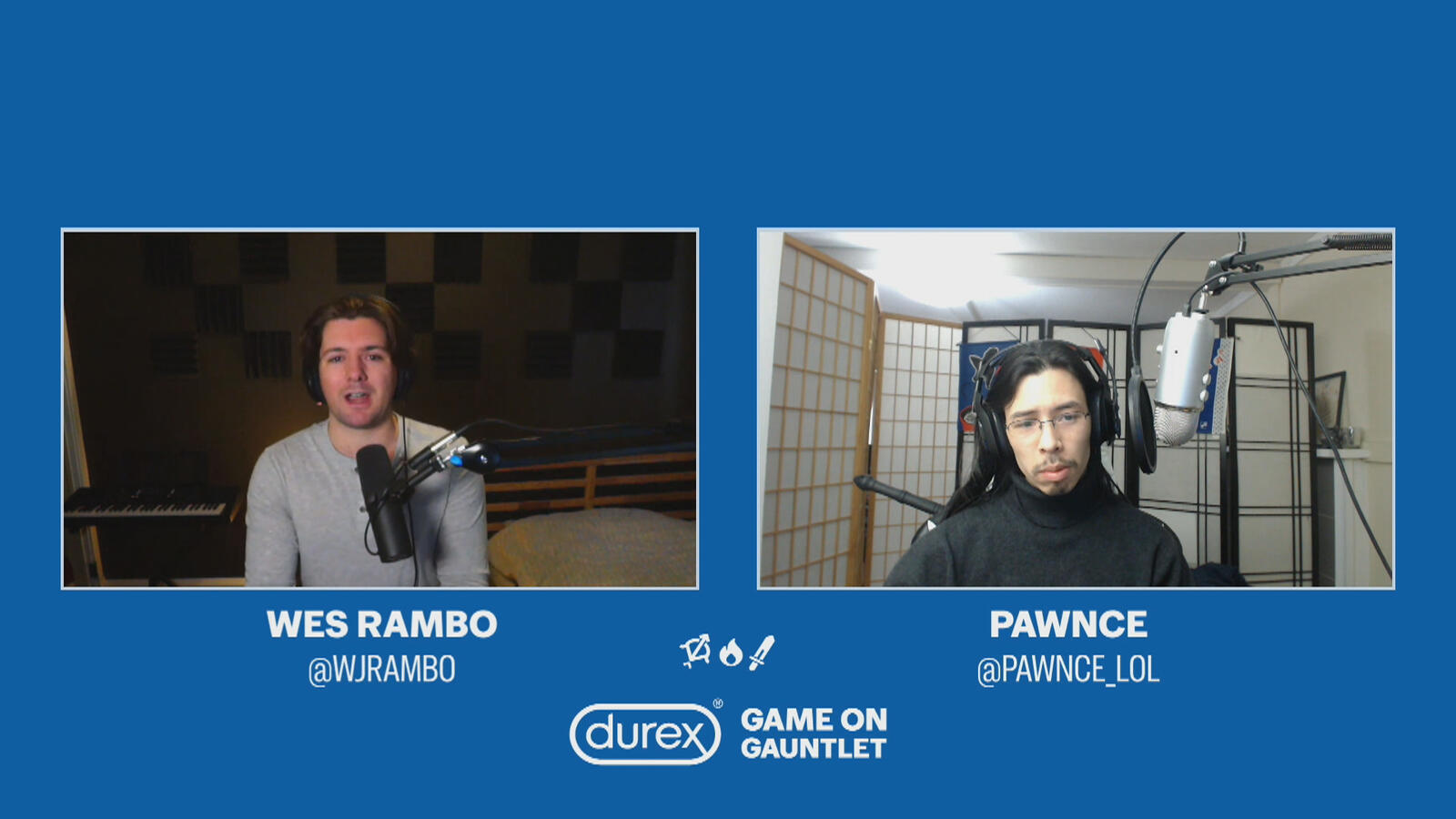 Durex Game On Gauntlet - Commentator 2 box