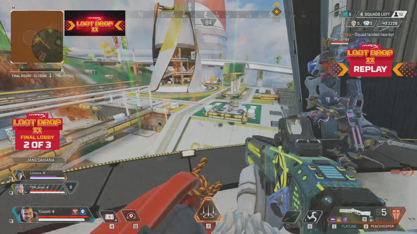 HyperX Loot Drop II - Apex gameplay overlay + replay asset