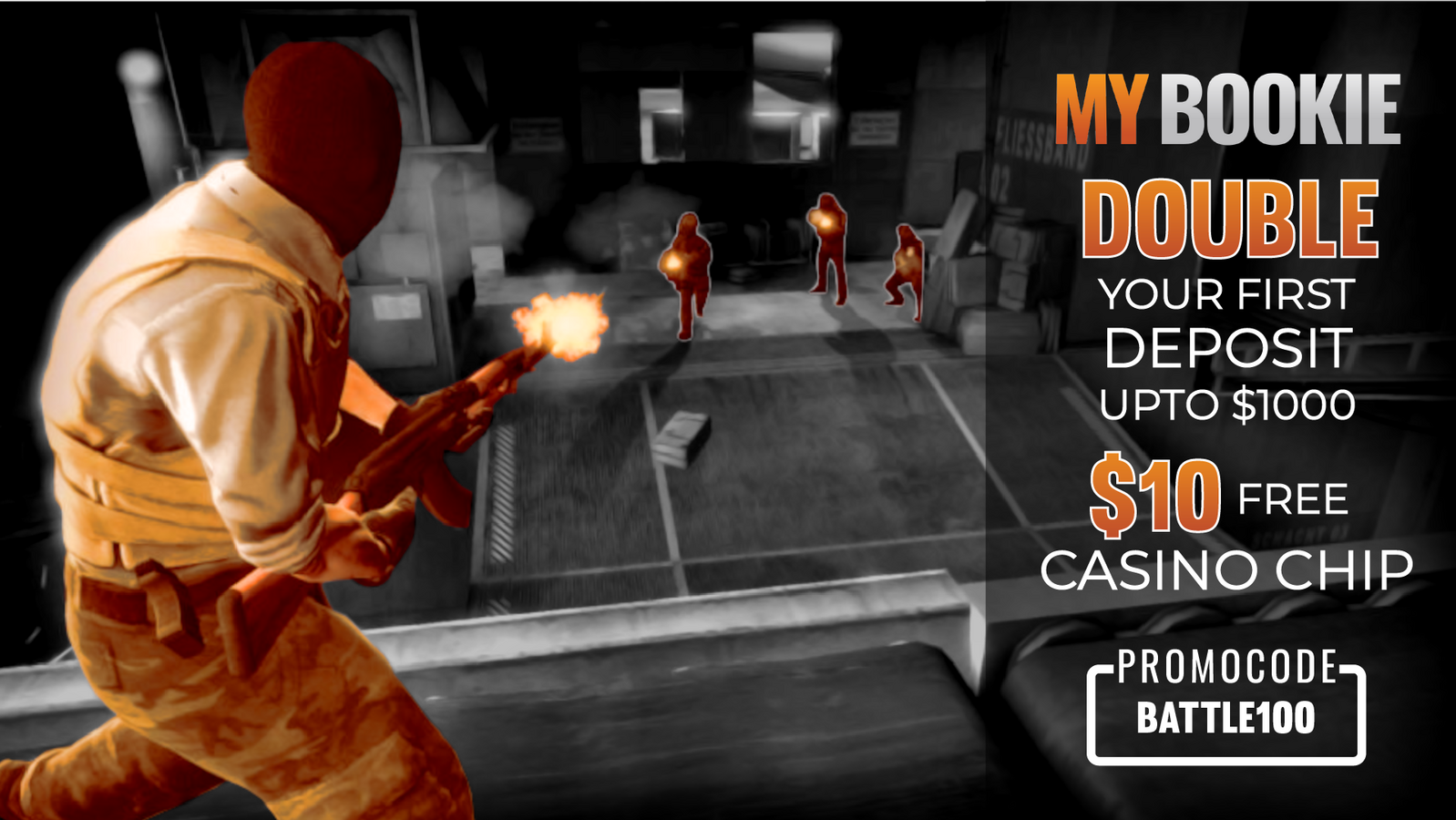 MyBookie Battle Series - Stream ad promo graphic