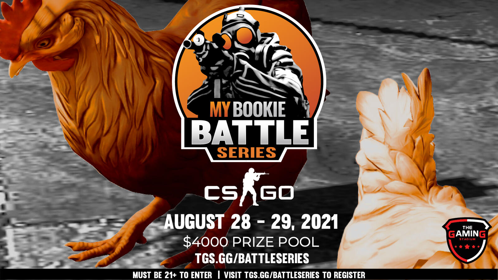 MyBookie Battle Series - Social promo graphic