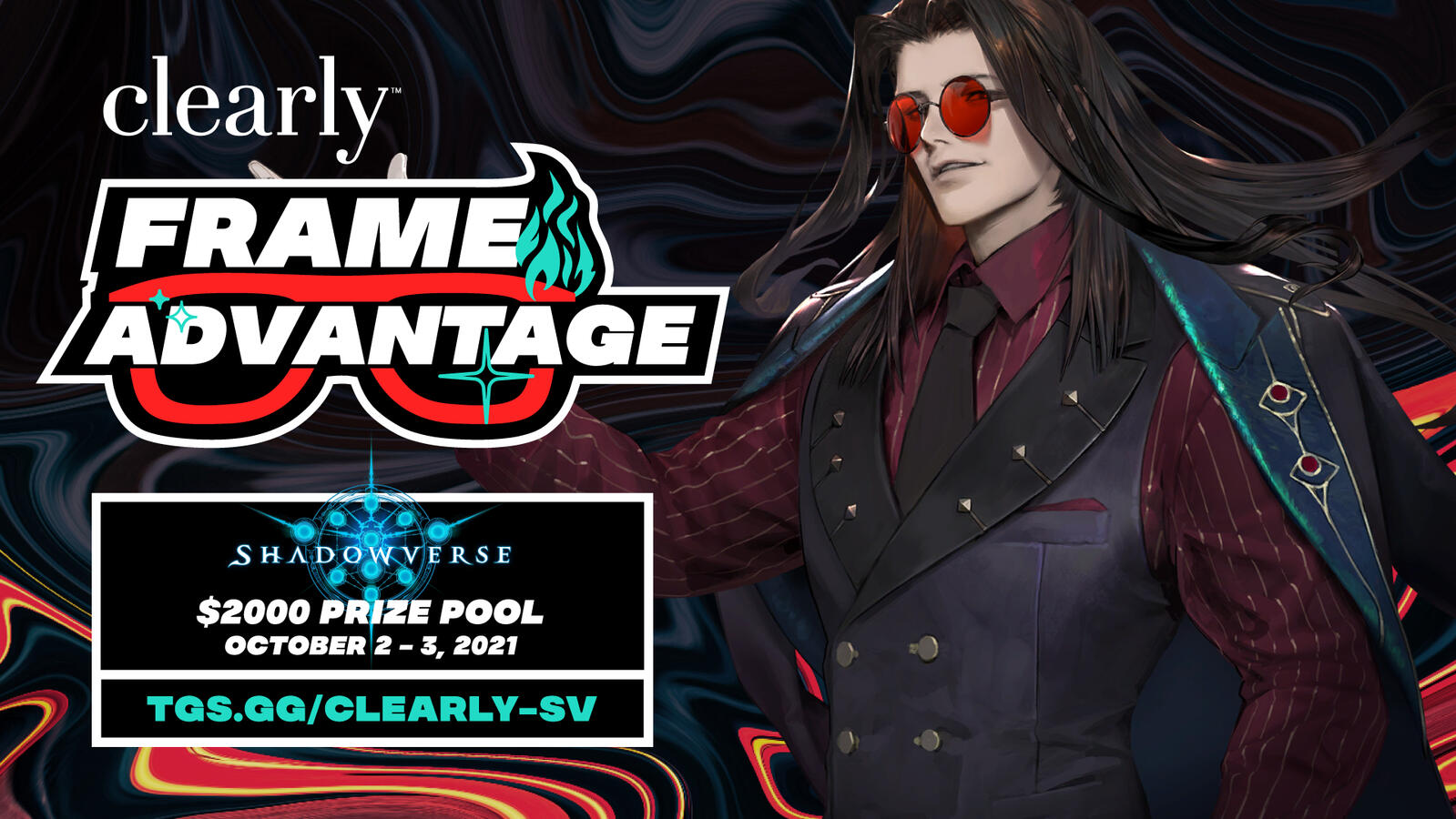 Clearly Frame Advantage - Shadowverse social promo graphic