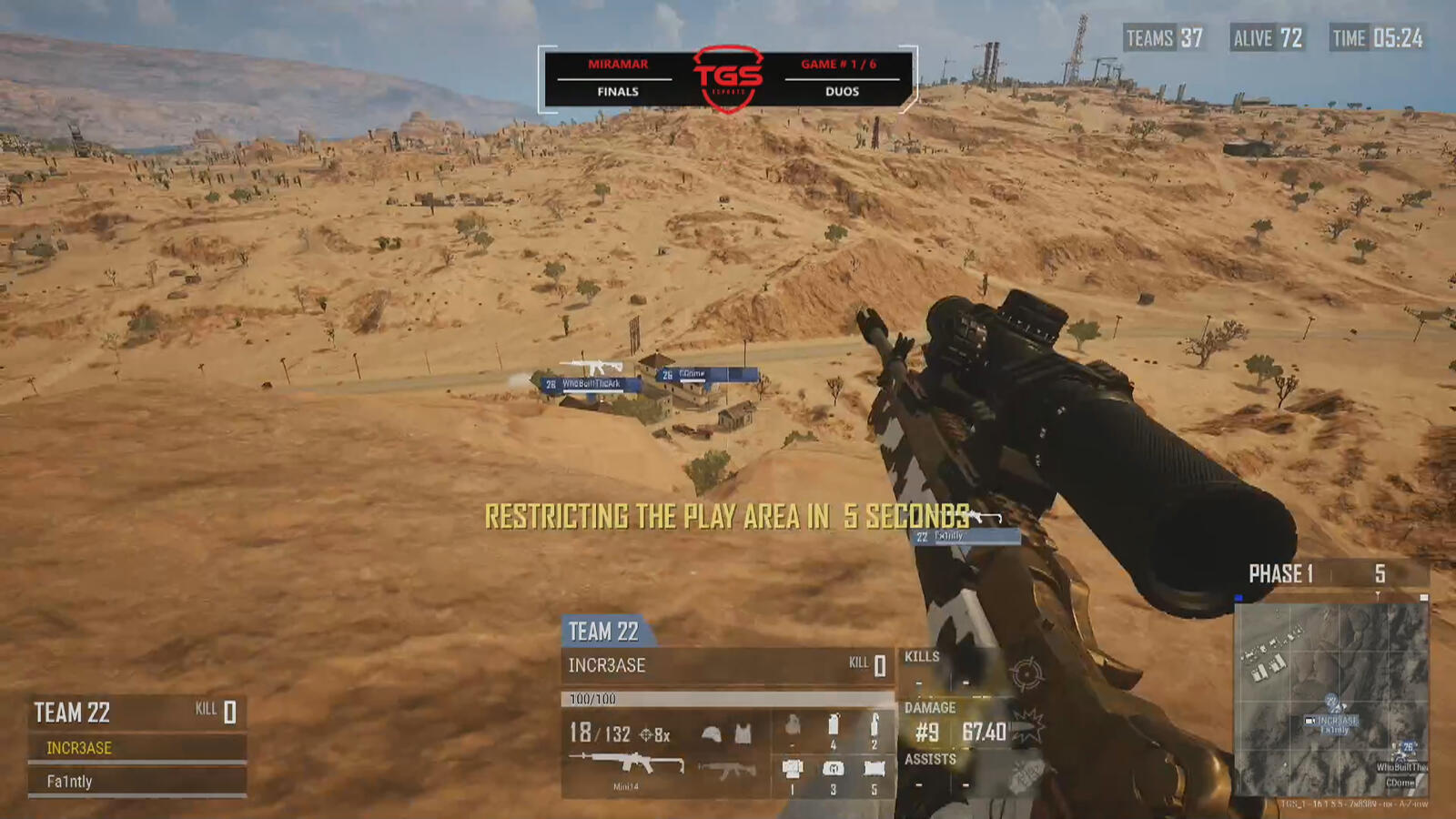 TGS Esports 2022 - PUBG Gameplay Overlay