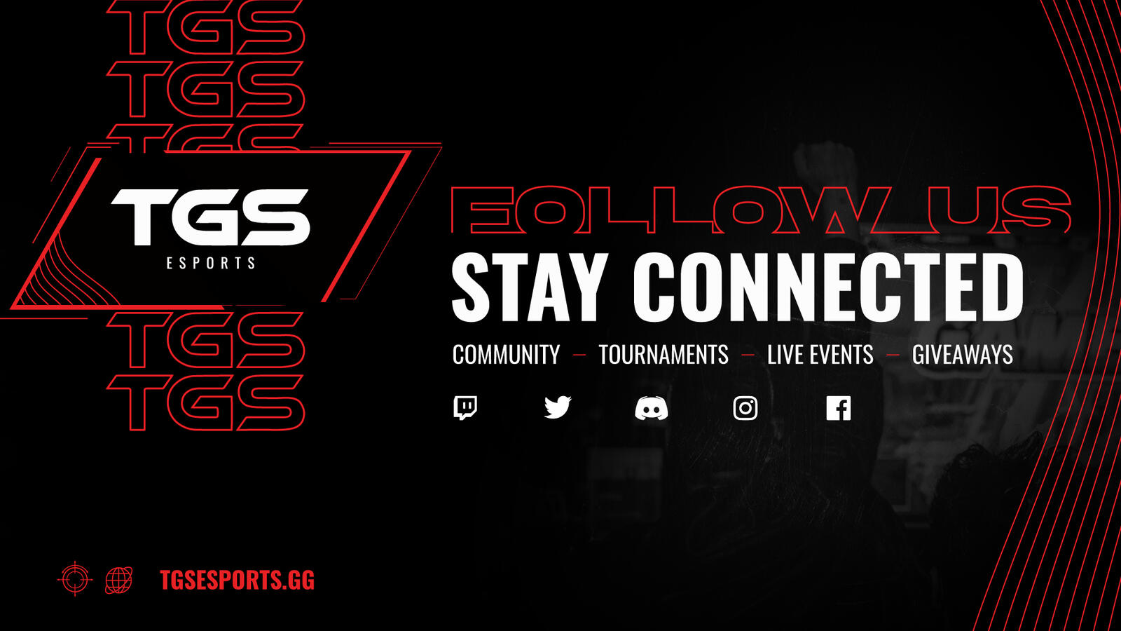 TGS Esports 2022 - Follow Us Social Post