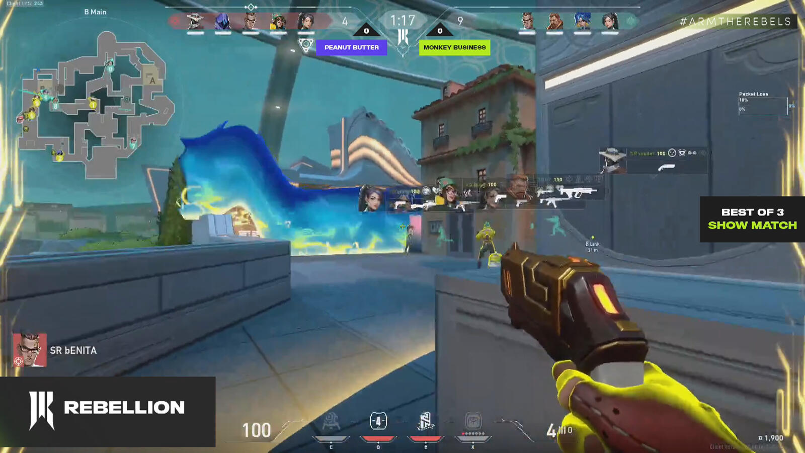 Shopify Rebellion Valorant - Gameplay Overlay