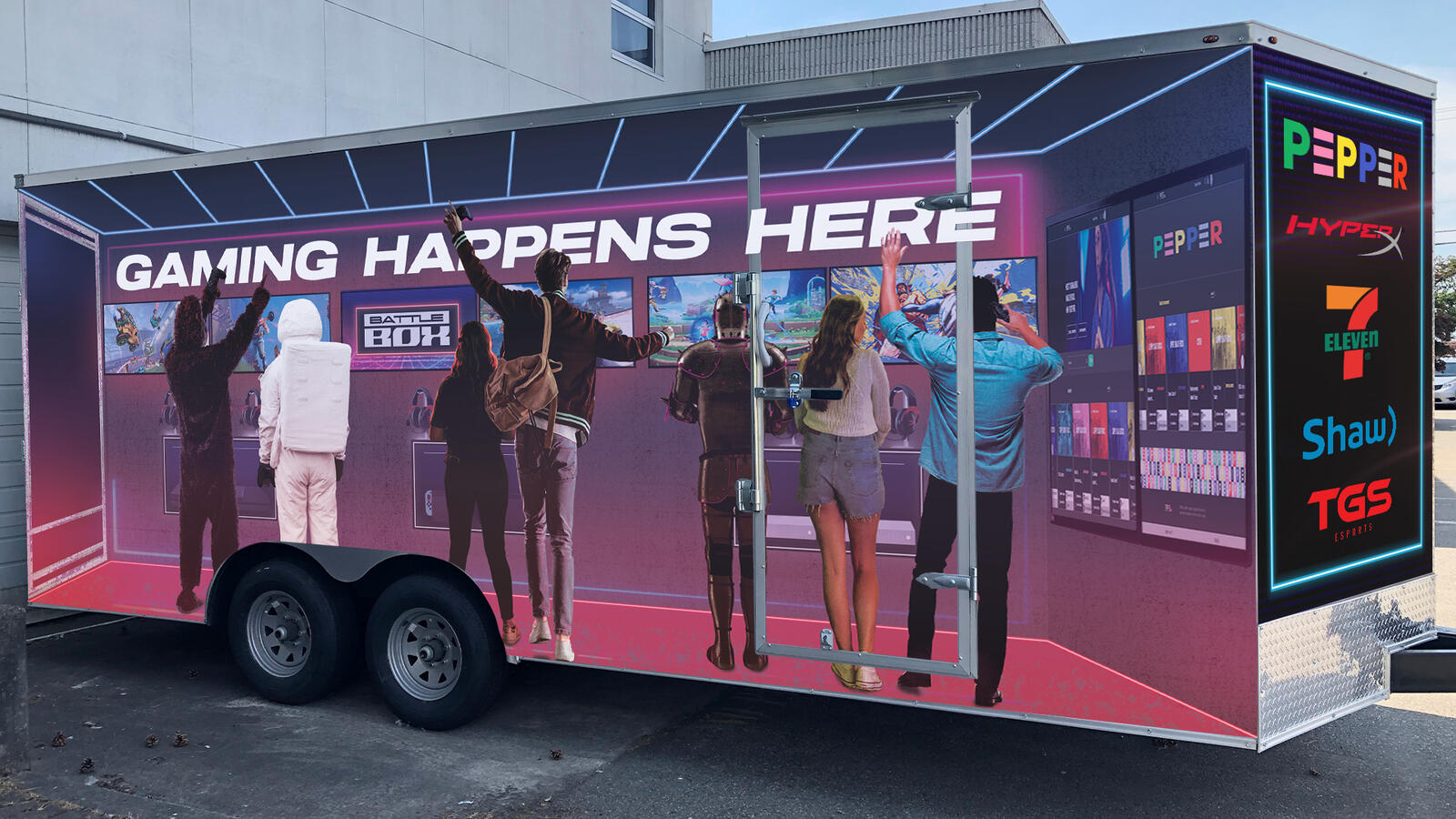 Battle Box - X-Ray Panel Iteration, Mock-up