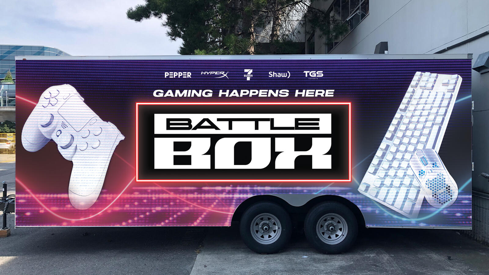 Battle Box - Controller + KBM Logo Panel